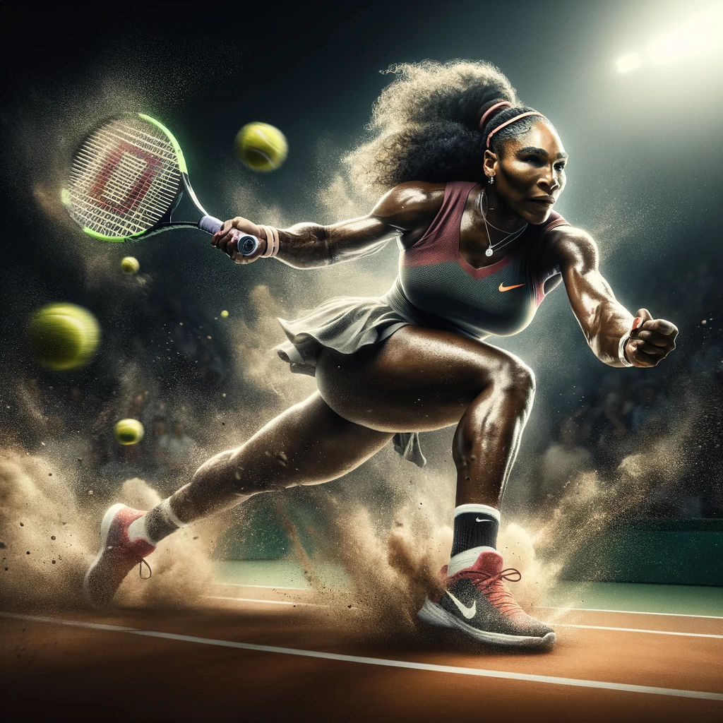 Wann hat Serena Williams mit Tennis angefangen?